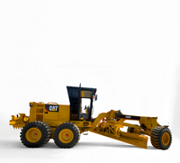 Niveleuse à moteur CAT 140K d'occasion abordable, Caterpillar 140K, faible consommation de carburant, pour travaux routiers municipaux