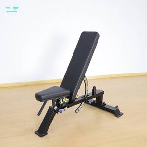 <span class=keywords><strong>Banc</strong></span> de musculation robuste multi-positions réglable pour haltères, incluant positions plate, inclinée et déclinée, pour entraînement complet du corps à domicile - Product Image 3