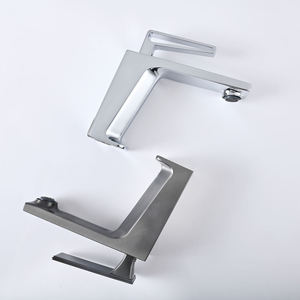 Modern Style Chrome A-level Brass Basin Faucet, Hot and Cold Basin Mixer, Kaiping Factory Bathroom Faucet - Product Image 6
