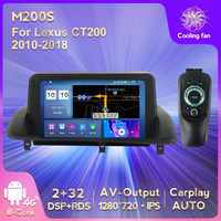 HD pour Lexus CT200 2010-2018 multimédia Navigation GPS 4G LTE android voiture stéréo lecteur DVD système gps voiture-play Auto RDS DSP