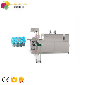 Máquina de envasado retráctil tipo manga de alimentación lateral para envasar agua mineral - Product Image 6