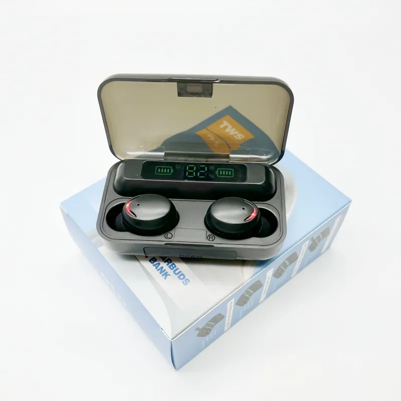 Best Selling F9 TWS in ear Gaming Earphones LED Display Noise Cancelling Sport Waterproof f9 Headphone M10 Headset pro 6 Earbuds