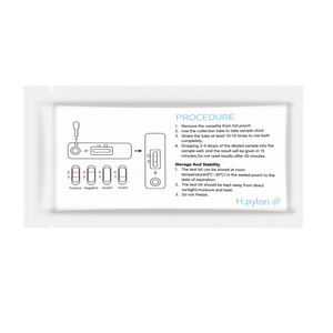 Einweg-H-Pylori-Testpapier einzeln verpackt mit Schnelltestkassette Schlechter Atem Selbstests Darmgesundheitscheck - Product Image 4