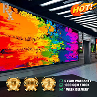 Écran LED Géant 4K Avancé Sans Soudure pour Mur Vidéo, Affichage Numérique LED Ultra-Mince, Contrôle Intelligent, Station Publicitaire pour Aéroports