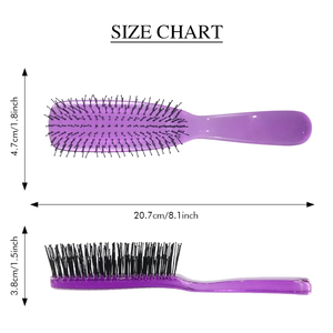 Gentle Touch Démêlant perruque Brosse à cheveux Brosse à coiffer démêlante peigne <span class=keywords><strong>de</strong></span> salon - Product Image 3