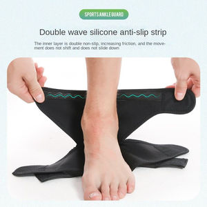 Attelle de cheville sportive ajustable en gros, élastique, respirante, à compression, avec silicone antidérapant pour la récupération - Product Image 3