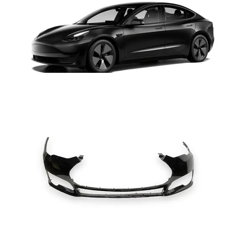 Aftermarket en Stock, piezas de sistema de carrocería, cubierta de parachoques delantero, piel para Tesla Model S BODY KIT 6005889-00-F 2012 2013 2014 2015