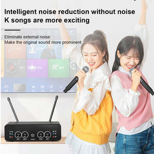 ไมค์ไร้สายแบบถือได้2ช่อง, R2แบบมืออาชีพ UHF - Product Image 3