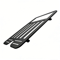 Porte-bagages de toit en alliage d'aluminium Rox 01, plateforme de transport de marchandises, haute capacité 100 kg+, installation facile, accessoires extérieurs pour voitures