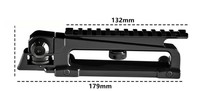 Elevador Metálico con Asa Jinming Kublai Khan, Riel Guía Universal de 20MM - Sistema MOLLE Táctico de Seguridad Duradero