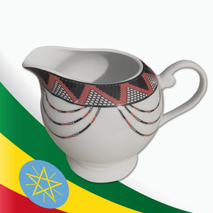 Fine Porcelaine Céramique Africain Éthiopien Rekebot 16 Pièces Tasses À Café Ensemble Thé 23 pcs Aba <span class=keywords><strong>Geda</strong></span> Décor Service À Café - Product Image 6