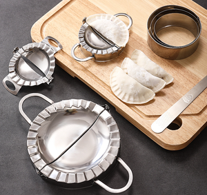 Moule à raviolis en acier inoxydable, écologique, compatible lave-vaisselle, presse à raviolis, moule à pierogi, outil facile à utiliser, emporte-pièce à pâte, pâtisserie - Product Image 4