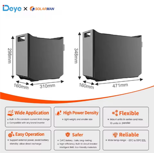 4KW 2KW อากาศเย็น WD-G12200บ้านพลังงานแสงอาทิตย์แบตเตอรี่พลังงาน200Ah แบตเตอรี่ลิเธียม LiFePO4รอบลึก - Product Image 2
