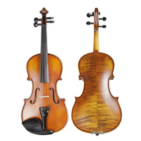 Vente en gros de violons professionnels allemands faits à la main, pas chers, pour étudiants, tailles 4/4 et 3/4