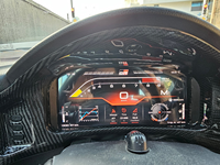 Untuk Toyota 86 Subaru BRZ 2013-2019 ACARDASH Upgrade Parts Meter Cluster Speedometer Panel + Navigasi Android dengan Serat Karbon