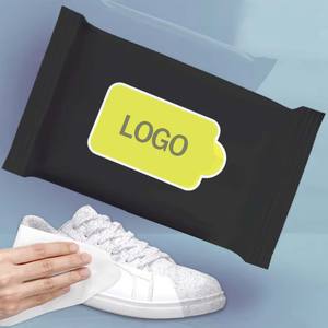 Nettoyant pour baskets Tissus humides Vêtements Nettoyage super rapide Remover Tampons de nettoyage pour chaussures Lingettes humides - Product Image 3