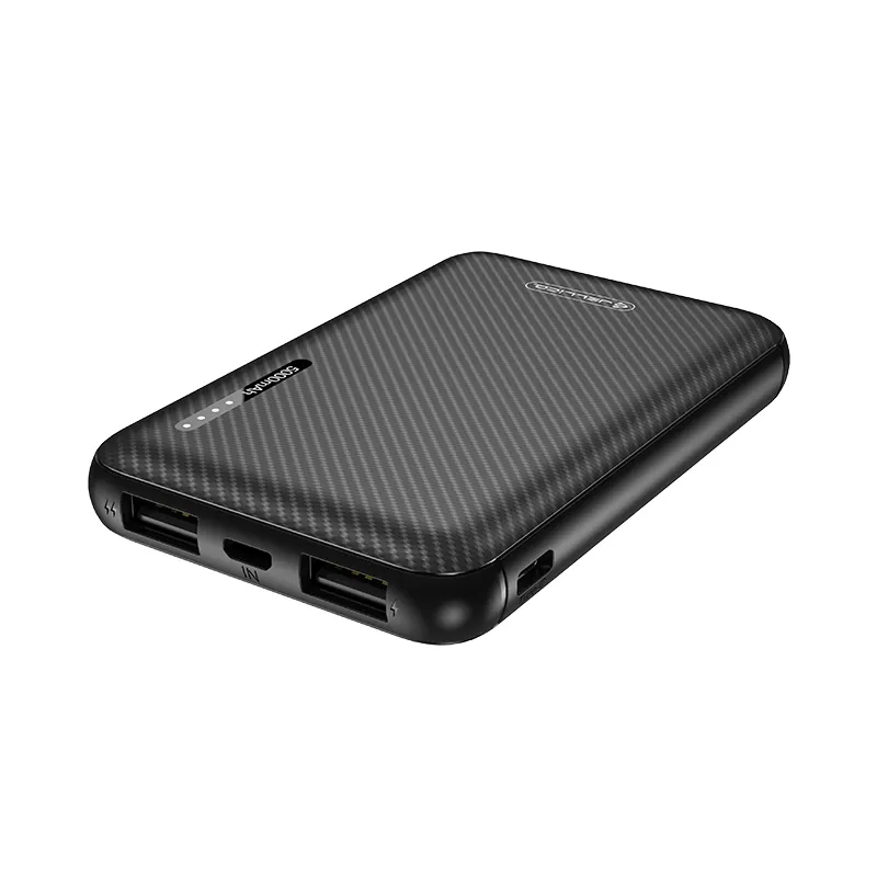 5000mAh Mini Portable Power Bank 2 USB LED Digital Display Fast Charging Powerbank For iPhone Xiaomi Huawei