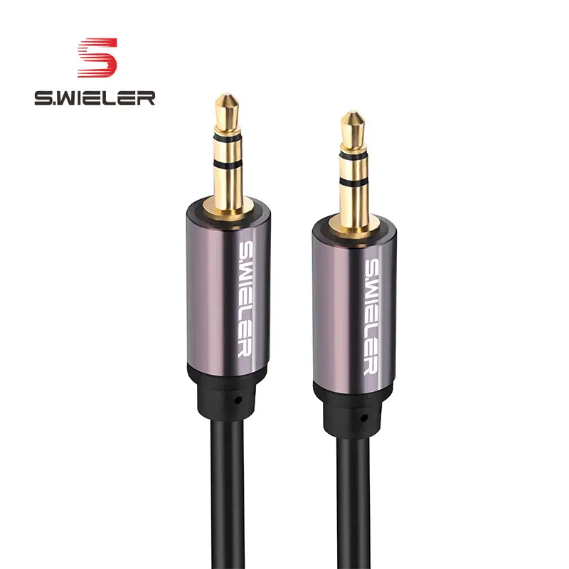 3,5-mm-Klinken-Audiokabel 3,5-mm-Stecker auf 3,5-mm-Aux-Stecker für iPod-Auto-PC-Kopfhörer-Lautsprecher-Zusatz kabel