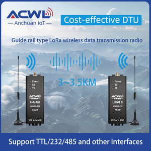 Hiệu suất cao Lora truyền dữ liệu <span class=keywords><strong>radio</strong></span> ac600d 2W 8km phạm vi 6-32V cho giám sát môi trường công nghiệp thu thập dữ liệu - Product Image 4