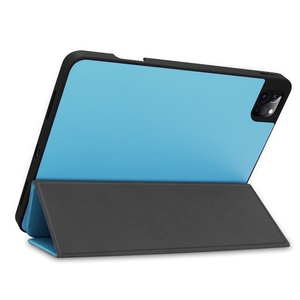 Étui de protection en cuir PU pour tablette, avec fente pour stylo, support intelligent, couverture arrière en TPU pour <span class=keywords><strong>iPad</strong></span> <span class=keywords><strong>Pro</strong></span> <span class=keywords><strong>11</strong></span> <span class=keywords><strong>pouces</strong></span> 2022 Air5 - Product Image 5