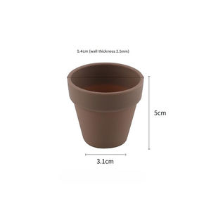 Pot à succulentes en plastique épaissi HY7, profondeur 5,4 cm, pour semis de <span class=keywords><strong>Lithops</strong></span>, cactus et Conophytum, idéal pour la plantation en pépinière - Product Image 2