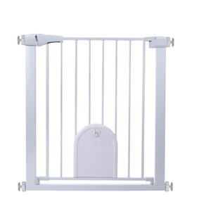 Barrière de sécurité en métal pour portes et escaliers, protection facile pour bébé, <span class=keywords><strong>garde</strong></span> d'enfant - Product Image 5