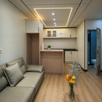 30ft Modulares Fertighaus EU-Standard Containerhaus mit Terrasse und Dach für Hotel-Resort-Projekte Großhandelslieferung