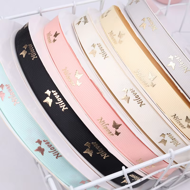 Elegant Floral Packaging Luxurious Eco-Friendly Christmas Wedding Gift Decoration with Polyester Ribbons Customized Colors Sizes