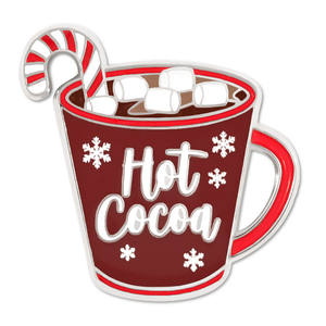 Sevimli OEM özel Merry <span class=keywords><strong>Christmas</strong></span> karikatür noel baba ağaç çan sert mineli yaka rozeti - Product Image 3