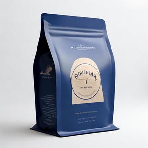 Sachet Doypack OEM de qualité alimentaire sans BPA, haute barrière, mat, pour café expresso d'origine unique, grains <span class=keywords><strong>Supremo</strong></span> de Colombie - Product Image 1