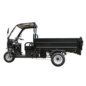 Tricycle électrique de transport lourd 3PLUSCOCO 1500W, 2 <span class=keywords><strong>places</strong></span>, carrosserie ouverte, charge utile 200-300 kg, autonomie 30-50 km, certifié EEC/DOT - Product Image 3