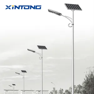 XINTONG 중국 공장 가격 200 와트 300 와트 태양 램프 led 가로등 도로 빛