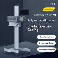 Machine de codage laser chinoise alimentée par courant alternatif, imprimante jet d'encre entièrement automatique pour la marquage des dates d'expiration