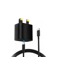 Chargeur rapide Fire Bull, norme britannique, compatible avec la console de jeu Nintendo Switch 2, alimentation électrique