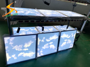 Sunlamps 600x600 Siêu Sáng Bầu Trời Ánh Sáng LED Trần Bảng Điều Chỉnh 36W 40W 48W Vuông Hiện Đại Bảo Vệ Mắt Tự Nhiên 40W LED Bảng Điều Chỉnh Ánh Sáng - Product Image 4