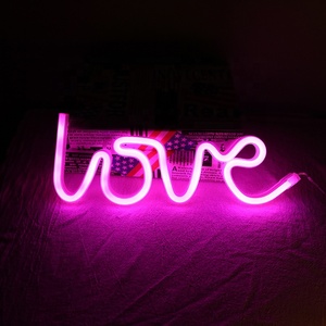 Nhà sản xuất chuyên nghiệp của Led mở dấu hiệu Pin hoạt động phòng điện tử thắp sáng dấu hiệu Thanh - Product Image 4