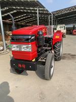 Tracteur compact 35 CV à 4 roues, carrosserie étroite pour serres et espaces restreints