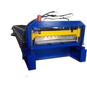 Machine à mouler de feuille de toit métallique, machine à modeler les panneaux muraux en <span class=keywords><strong>acier</strong></span> coloré - Product Image 3