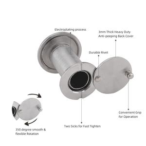 Roeasy avrupa pazarı iyi satış çinko alaşım dayanıklı özel güvenlik ayarlanabilir kapı casus delik görüntüleyici - Product Image 4