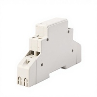 Boîtier en plastique pour compteur d'énergie électrique triphasé sur rail DIN, modèle XJ-S-42-3, Zhejiang