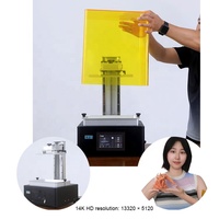 Mesin Pencetak 3D Resin LCD Definisi Ultra Tinggi 16k, Transfer File Nirkabel Wifi, Terlaris dari Pabrik, untuk Perhiasan