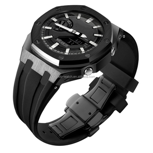 Boîtier de montre en acier inoxydable tendance, kit de modification Casiaok Ga2100, bracelet et lunette métalliques pour pièces de modification G <span class=keywords><strong>Oak</strong></span> Shock - Product Image 4