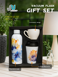 Exclusivo Set de Regalo de Termo de Acero Inoxidable y Taza de Cerámica con Tapa Hermética, Ideal para Regalar en el Día <span class=keywords><strong>del</strong></span> <span class=keywords><strong>Padre</strong></span> - Product Image 6