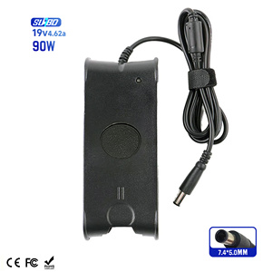 デル用 90W ノートパソコンACアダプター 19.5V 4.62A 7.45.0mmチップ OVP OCP保護 電源コード - Product Image 1