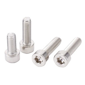 Tornillo de Cabeza Redonda de Titanio DIN912, Perno Cilíndrico con Rosca Métrica, Fijación con Recubrimiento de Zinc M2.5 para Porta Botellas de Agua de Bicicleta - Product Image 2