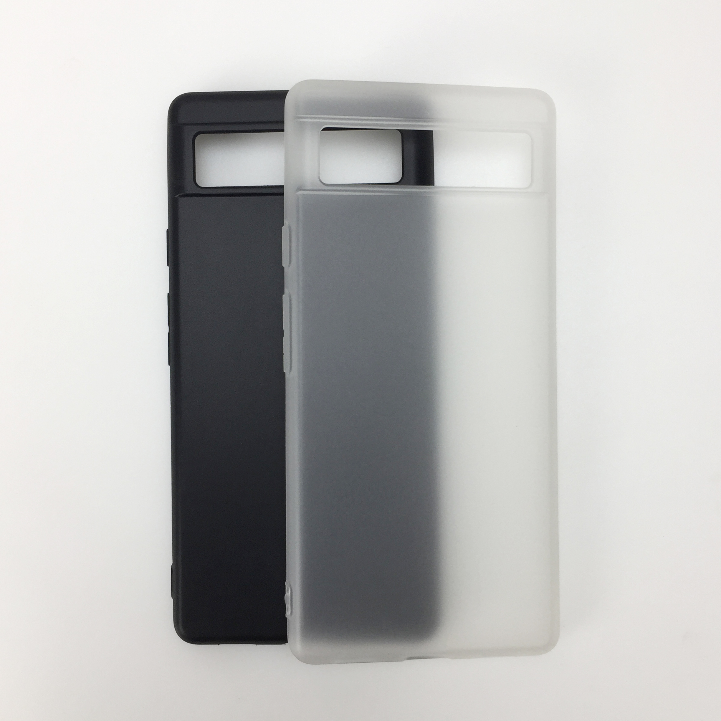 3x Cover Morbida TPU Con Disegno Per Google Pixel 6a | Fantasia Panda, Gatto E Farfalla | Custodia Sottile Antiurto