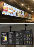 Pantalla Digital Comercial de 55 Pulgadas para Montaje en Pared, Uso en Interiores, Elevadores, Centros Comerciales, con Animación, Sistema Operativo Android, Alto Brillo