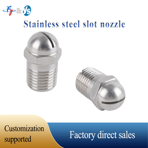 YS-BHC Slotted Draft Nozzle for Gas and <strong>Steam</strong> Stainless Steel Blow Nozzle <strong>Fan</strong> Spray Nozzle - Product Image 3