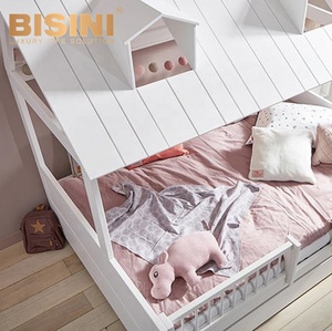 Designer Wooden White Beech Wood <strong>House</strong> <strong>Bed</strong> Toddler <strong>Bed</strong> With Under <strong>Bed</strong> Drawer - Product Image 5