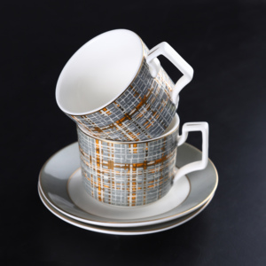 Vendite calde in tutto il <span class=keywords><strong>mondo</strong></span> set da <span class=keywords><strong>caffè</strong></span> e tè in stile reale tazze da tè in ceramica e set di porcellana - Product Image 2